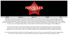 Tablet Screenshot of cossackmotorcycles.com